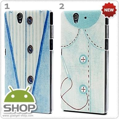 เคส Xperia Z (Kawaii Botton ลายกระดุมเสื้อ)